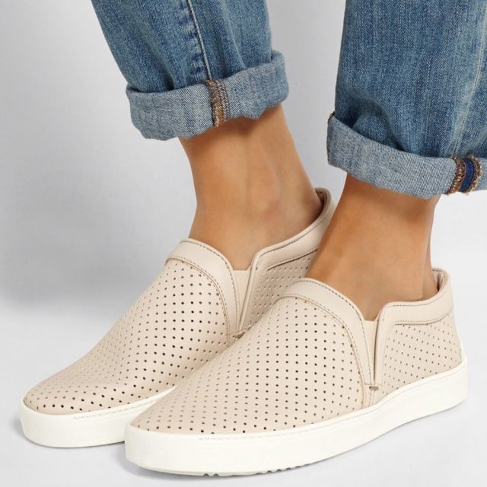 Rag & Bone perforated Slip ons